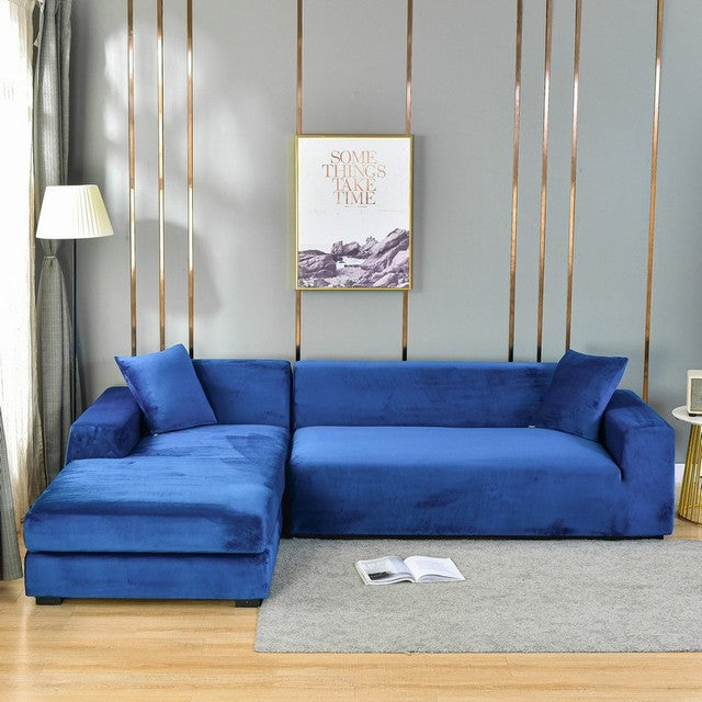 SofaGuard™ - Elastischer Sofabezug aus Samt, der Ihr Geld spart