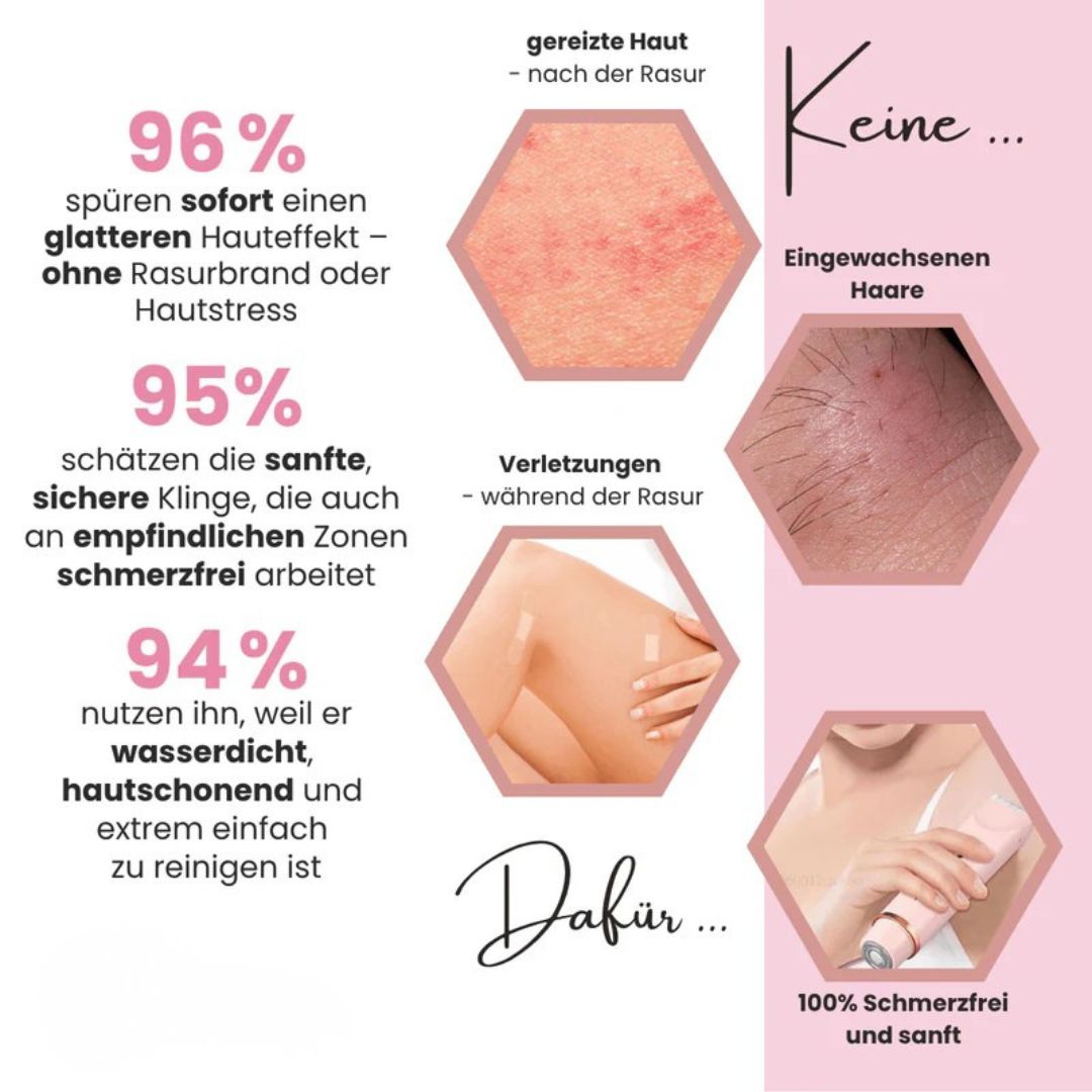 Intimrasierer Frauen | Elektrischer Rasierer für Damen | IntimLisse