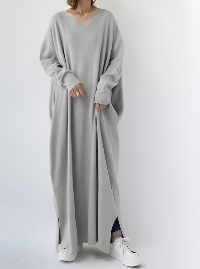 Karita™ - Übergroßes langes Kleid