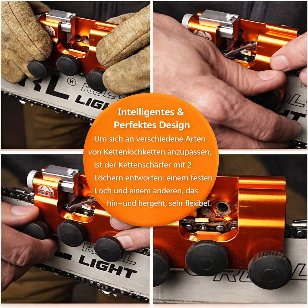 Kettensägenschärfer | Professionelles Schärfgerät | Tragbar & Langlebig | SharpSaw