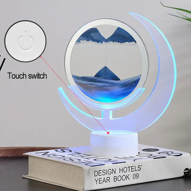 SandGlow™ - LED-Schnellsand-Nachtlicht (50% RABATT)