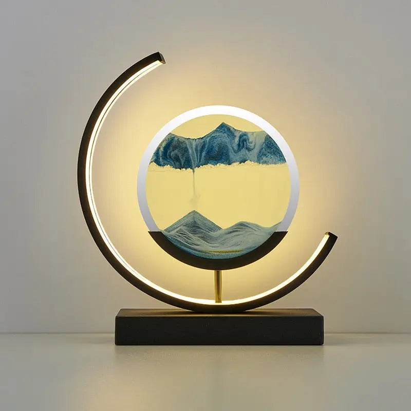 LED-Sanduhr-Gemälde mit Farbwechsel