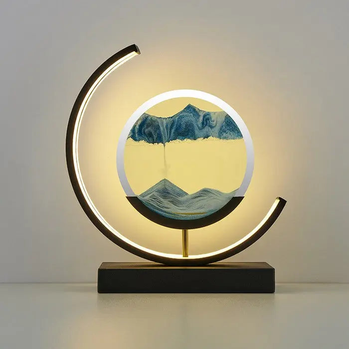 LED-Sanduhr-Gemälde mit Farbwechsel
