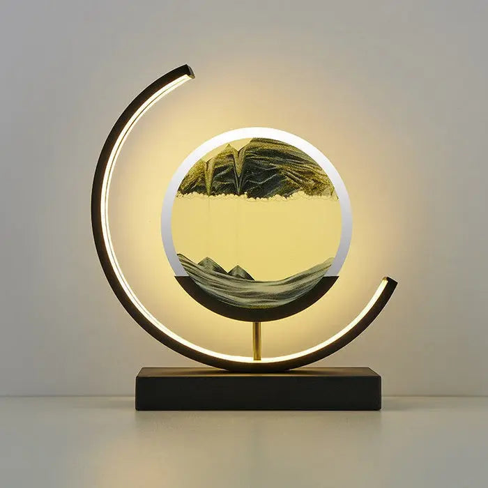 LED-Sanduhr-Gemälde mit Farbwechsel
