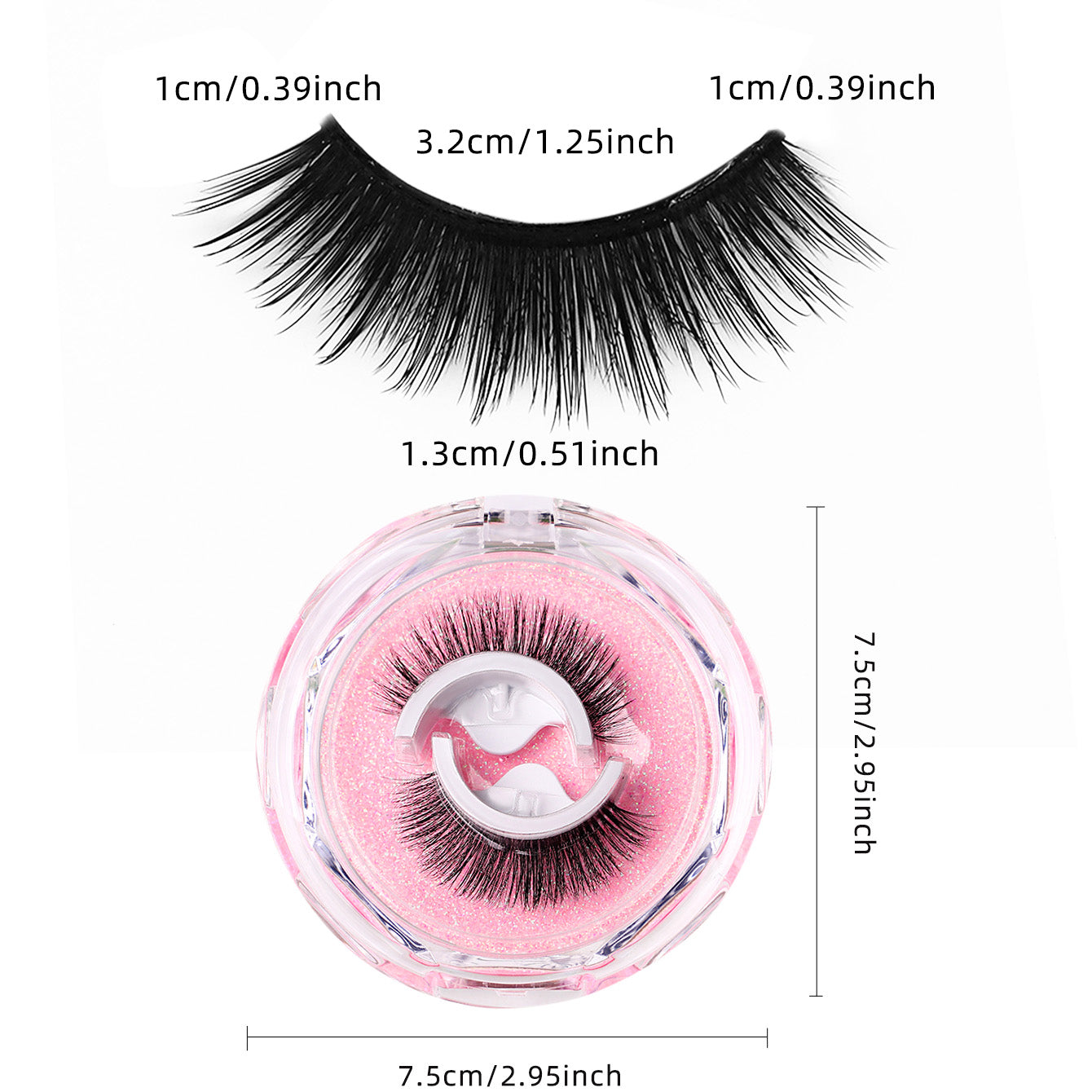 Lurelle™ – Leichte, wiederverwendbare Selbsthaft-Wimpern