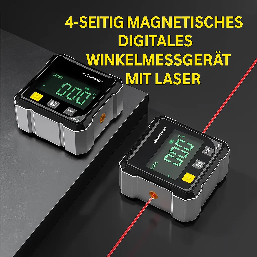 LaserAxis™ – Perfekte Winkel schnell mit magnetischer, freihändiger Präzision fixieren