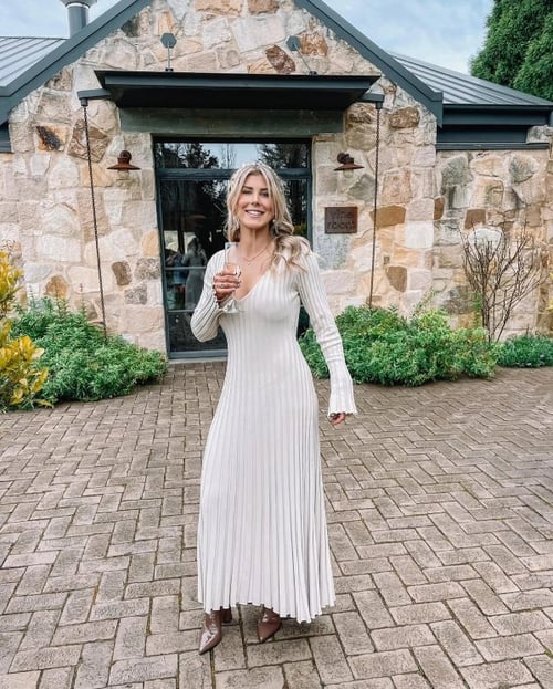 Leia - 2023 HERBST NEUES ÄRMELLOSES MIDIKLEID