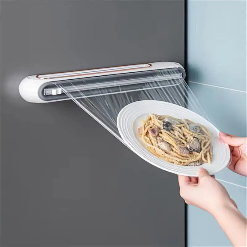 Magnetischer Spender für Frischhaltefolie