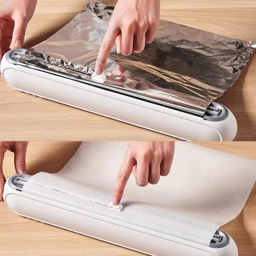 Magnetischer Spender für Frischhaltefolie