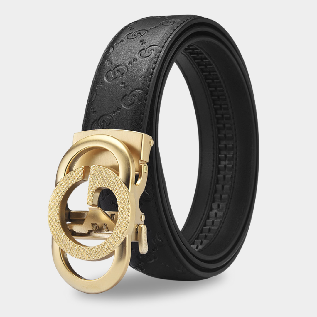 Majestice Belt Ledergürtel | Easy-Click Automatikverschluss | 100% Echtleder | 1+1 Aktion