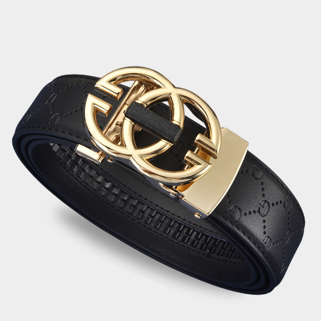 Majestice Belt Ledergürtel | Easy-Click Automatikverschluss | 100% Echtleder | 1+1 Aktion