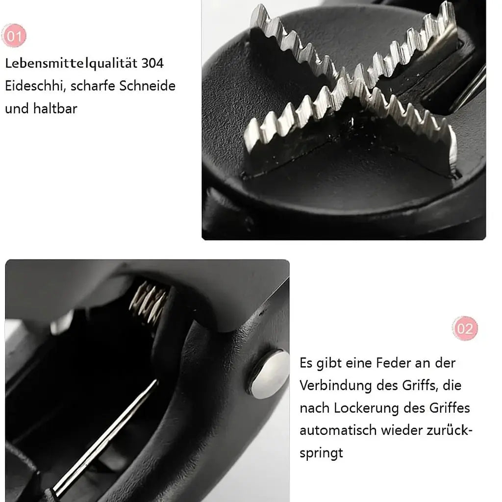 Maronenschäler | Sicheres Schälen | Ergonomischer Griff | Für Kastanien & Nüsse