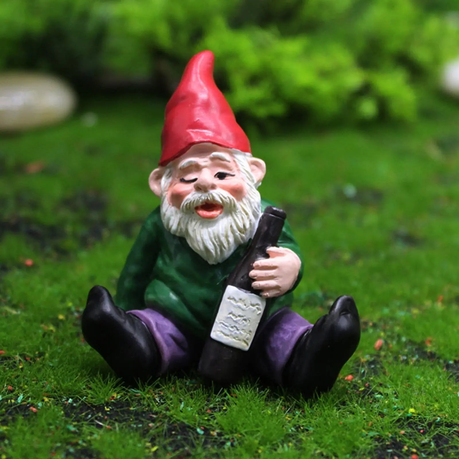 Miniatur Betrunkene Zwerge für Garten-Dekoration