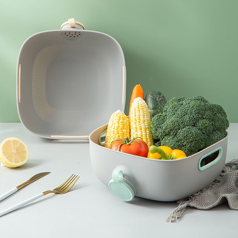 HydroBasket™ | Multifunktionaler Hygiene-Spül- und Abtropfkorb