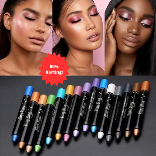 EyeGlam - Wasserfester Lidschatten-Stift (15 Stück) | 50% RABATT