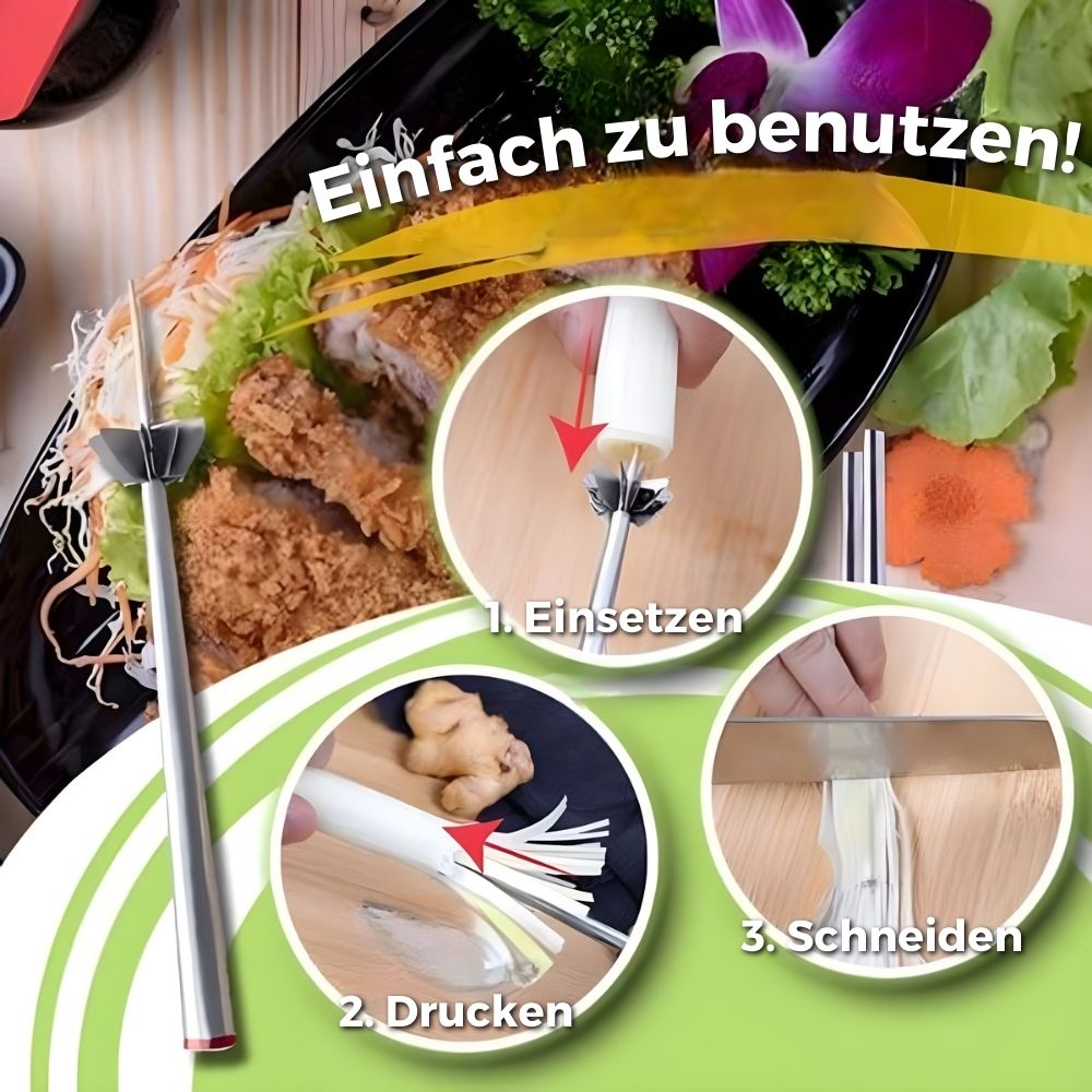 50% RABATT | SplitSlicer™ - Pflaumenblüten-Zwiebelschneider [Letzter Tag Rabatt]