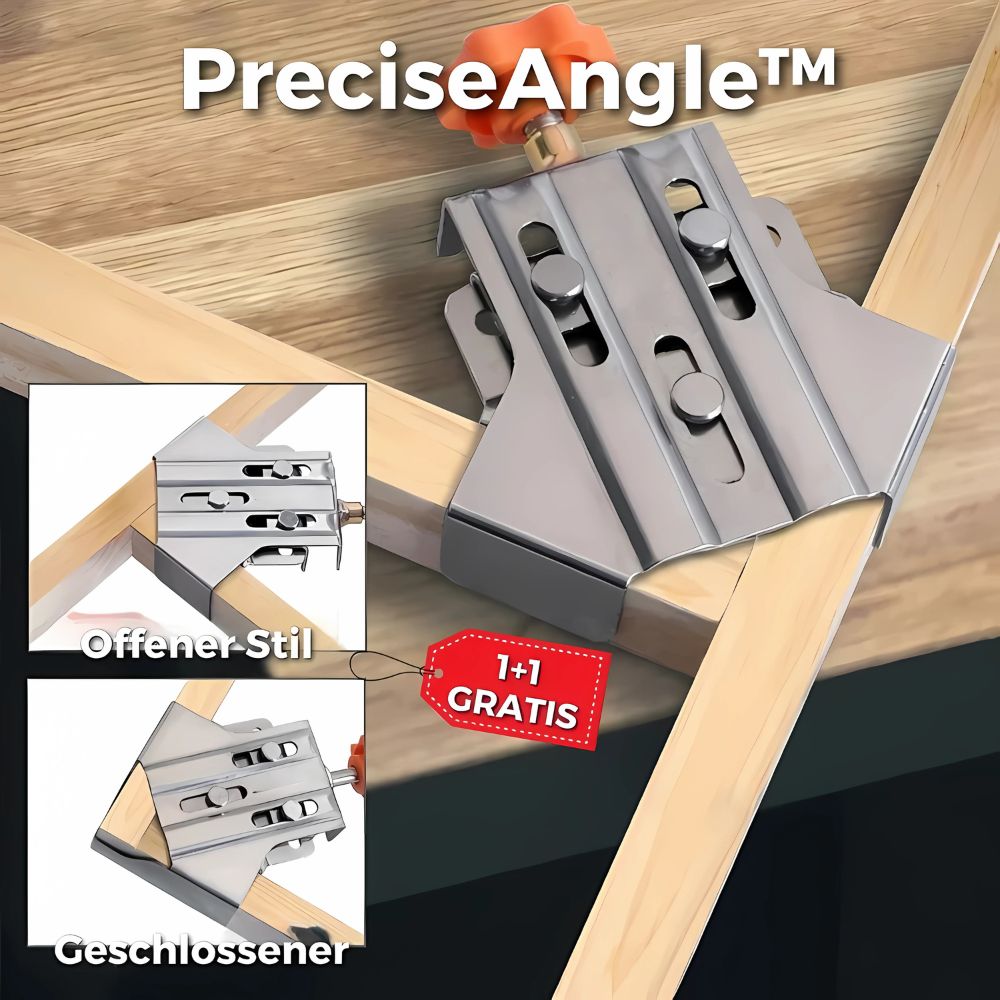 1+1 GRATIS | PreciseAngle™ - Edelstahl-Eckschellen [Letzter Tag Rabatt]