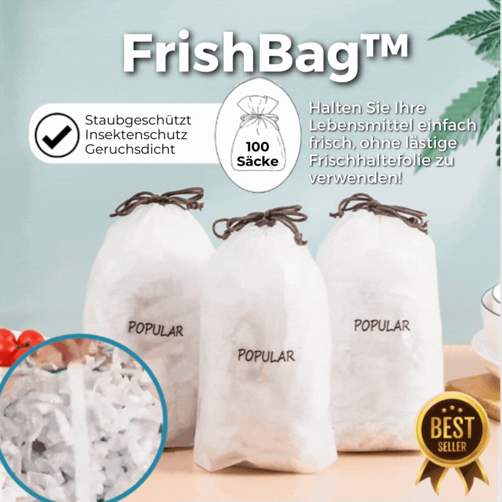 Frish Bag™ | Frischhaltesäcke | 100 Säcke [Letzter Tag Rabatt]