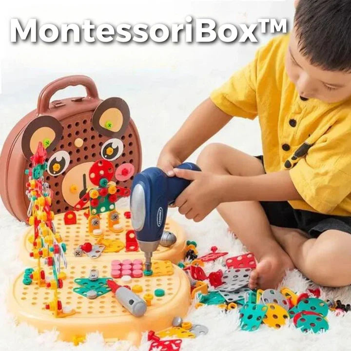 MontessoriBox™ Magische Montessori-Spielzeugkiste – Fördern Sie Kreativität und Spaß!