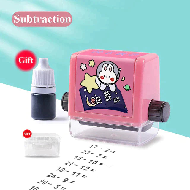 RolStamp™ Mathematischer Stempel - Helfen Sie Ihren Kindern, Mathe mit Spaß zu lernen!