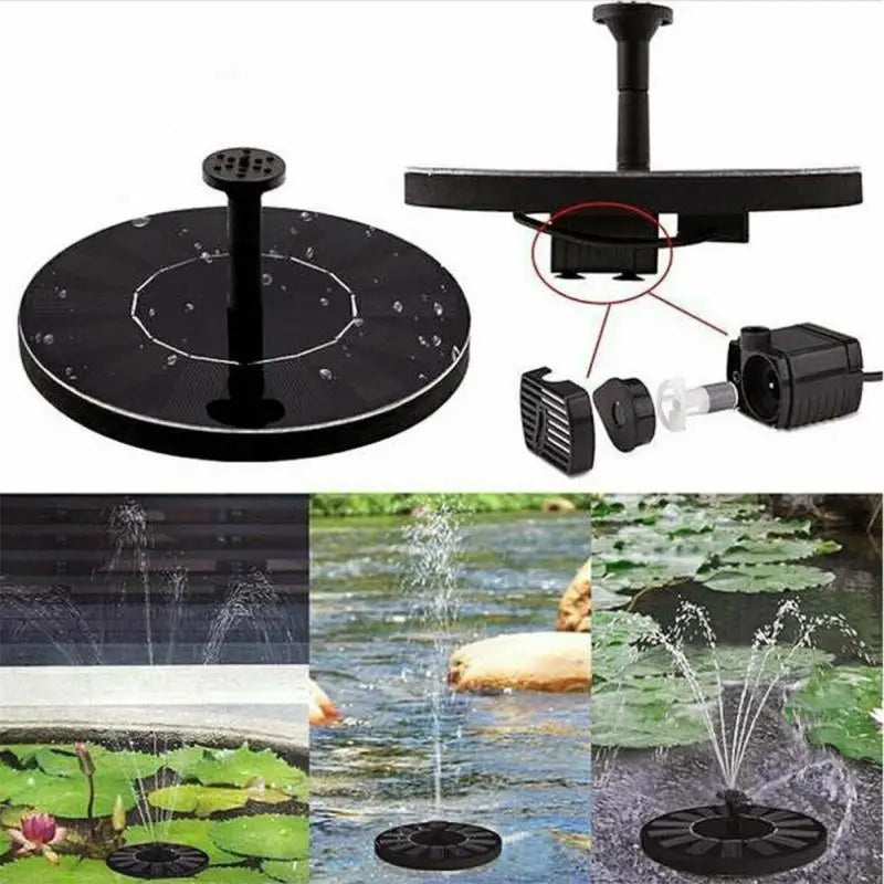 SunSplash™ - Schwimmende Solar-Gartenwasserfontäne Pool (50% RABATT)