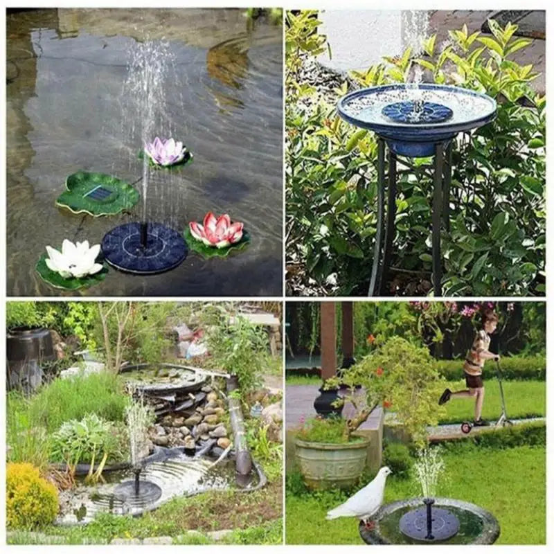SunSplash™ - Schwimmende Solar-Gartenwasserfontäne Pool (50% RABATT)