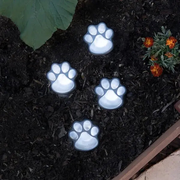 PawLights™ Solarbetriebene Pfotenlichter