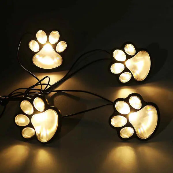 PawLights™ Solarbetriebene Pfotenlichter