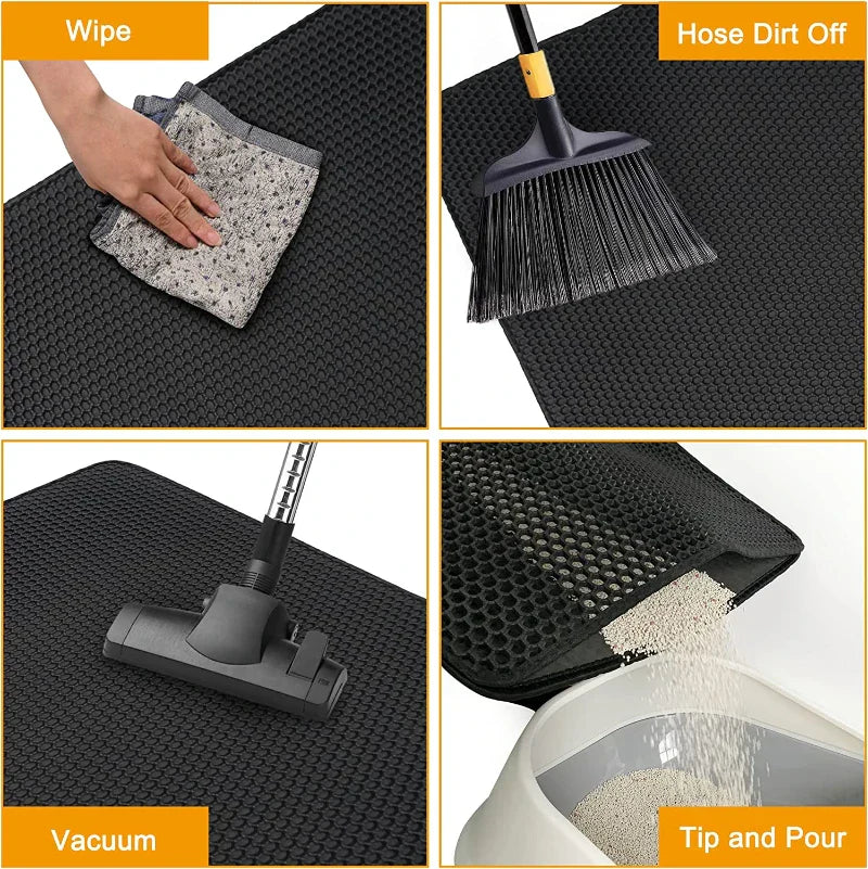 CatLittermat™ - Doppellagige Katzenstreu Matte (50% RABATT)