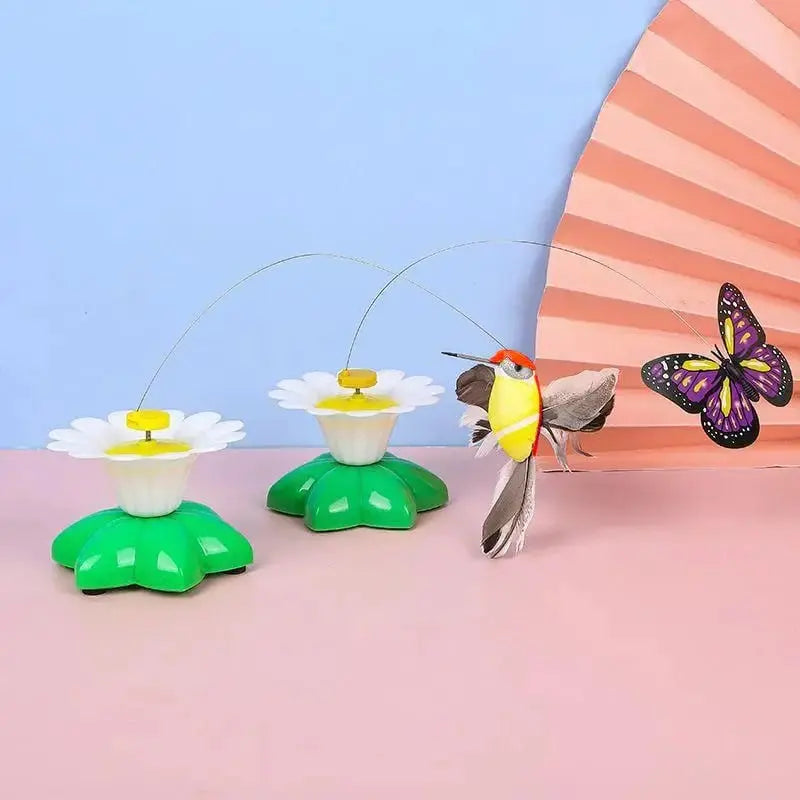PetJoy® Elektrisches Vogelspielzeug für Katzen – Fördert Spiel, Bewegung und Glück!