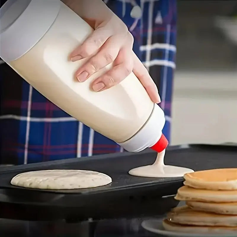 Pfannkuchenteig-Flaschenmixer