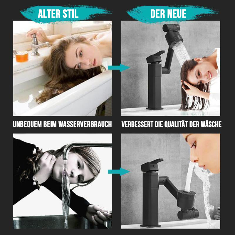 Rundum drehbarer Wasserhahn™ - Der ultimative drehbare Wasserhahn