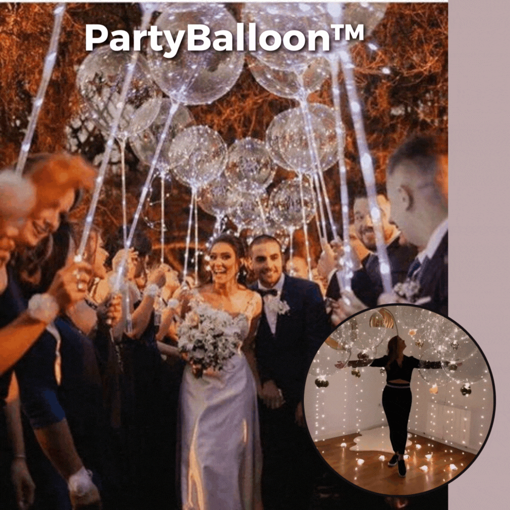 PartyBalloon™ - Wiederaufladbare LED-Ballons für Veranstaltungen
