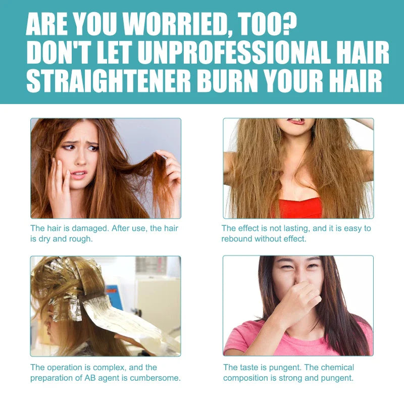 GlowHair™ - Seide & Glanz Haarglättungscreme (50% Rabatt)