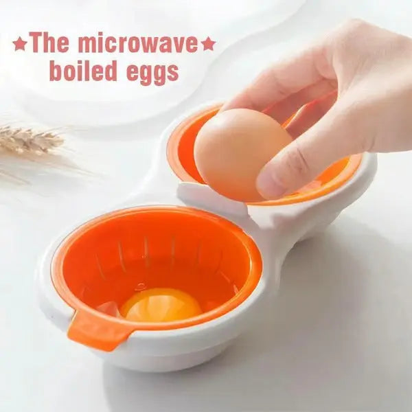 QuickEgg™ Tragbarer Ei-Kocher für die Mikrowelle