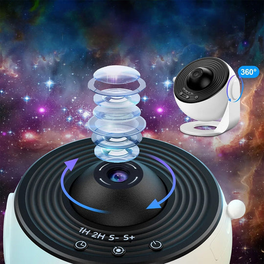 SkyFlick - Planetarium Galaxie Sternenhimmel Projektor