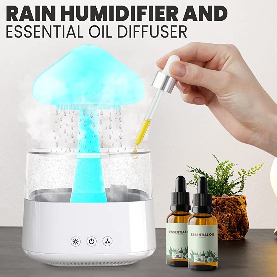 MistMystic™ - Magic Rain Mushroom Cloud Luftbefeuchter  (50% RABATT)