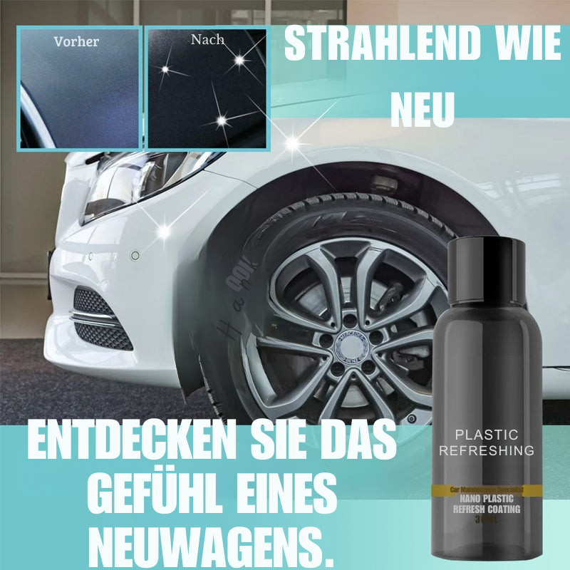 Reparaturmittel für Autokunststoffe | Nano-Beschichtung | UV-Schutz | Farbauffrischung