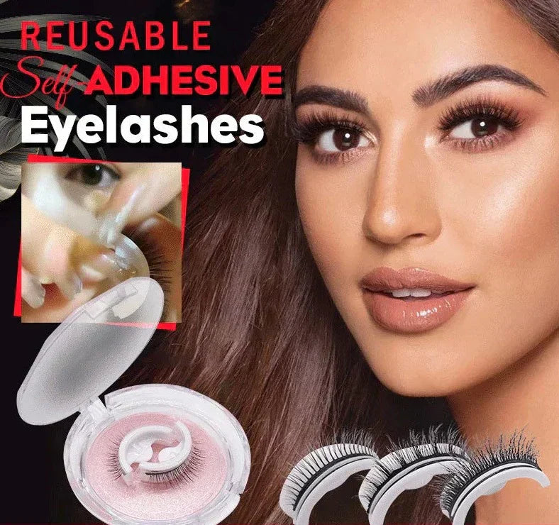 EyeMagic™ - Wiederverwendbare selbstklebende Wimpern (1+1 Kostenlos)