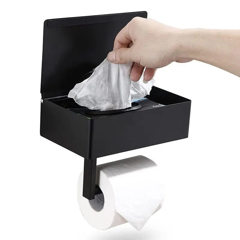 RollRack™ - Stilvoller Wand-Toilettenpapierhalter
