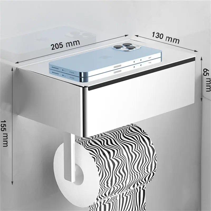 RollRack™ - Stilvoller Wand-Toilettenpapierhalter