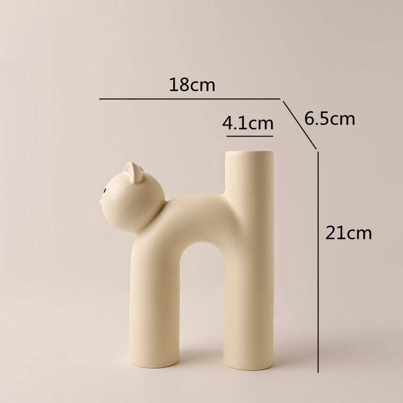 Miauwi™ Pastell Katzenvase