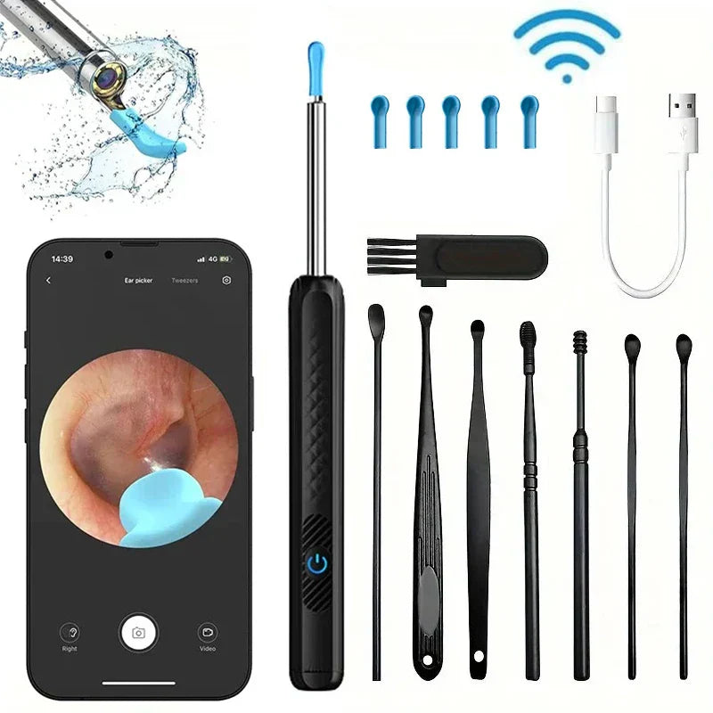 EarScan™ – Kabelloses Endoskop für Gesundheitsvorsorge & Ohrenreinigung