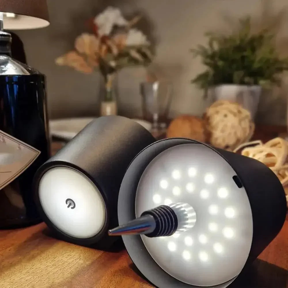 Glintsy™ - Wiederaufladbare Touch-LED-Weinflaschenlampe