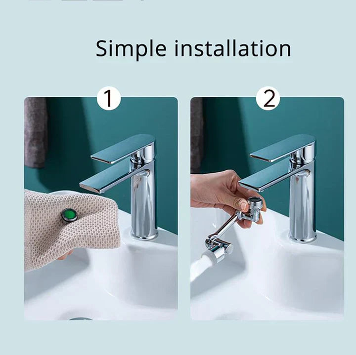 SplashEase™ - Drehbarer Wasserhahn Splashtamer (50% RABATT)