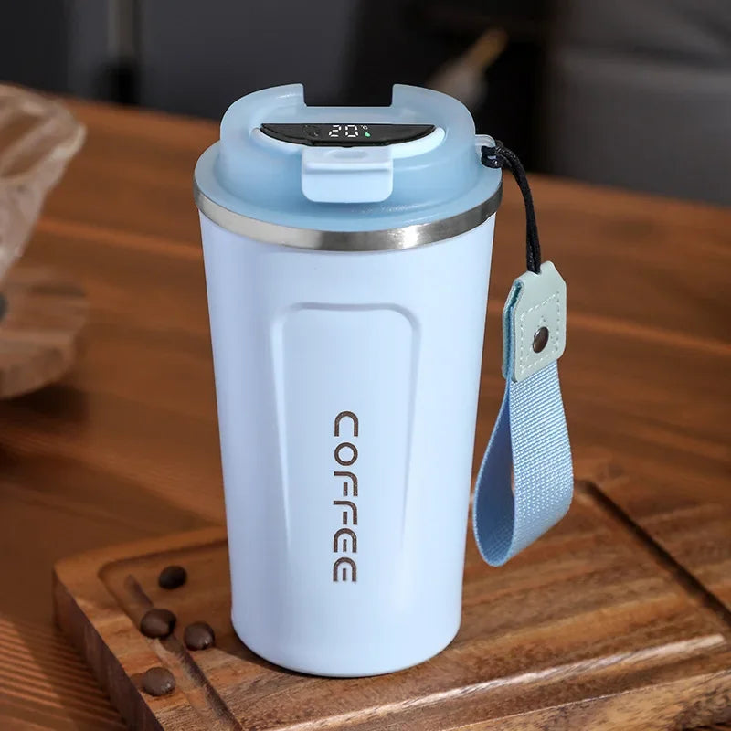 Smarte Thermosflasche für heiße und kalte Getränke mit Temperaturanzeige (510ML)