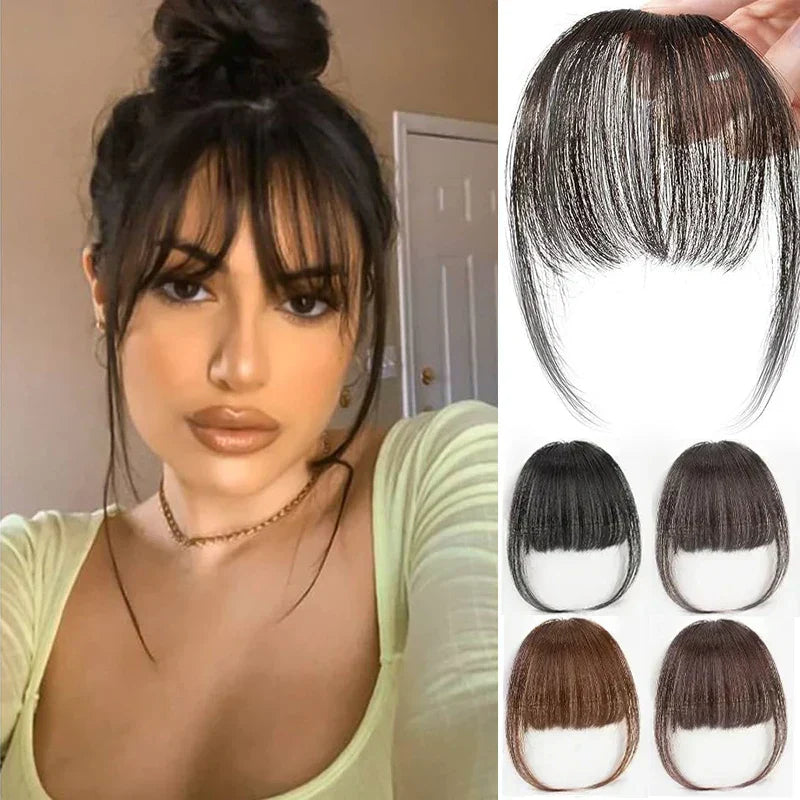 GlamTress™ – Realistische Clip-In-Ponyfrisur für Damen