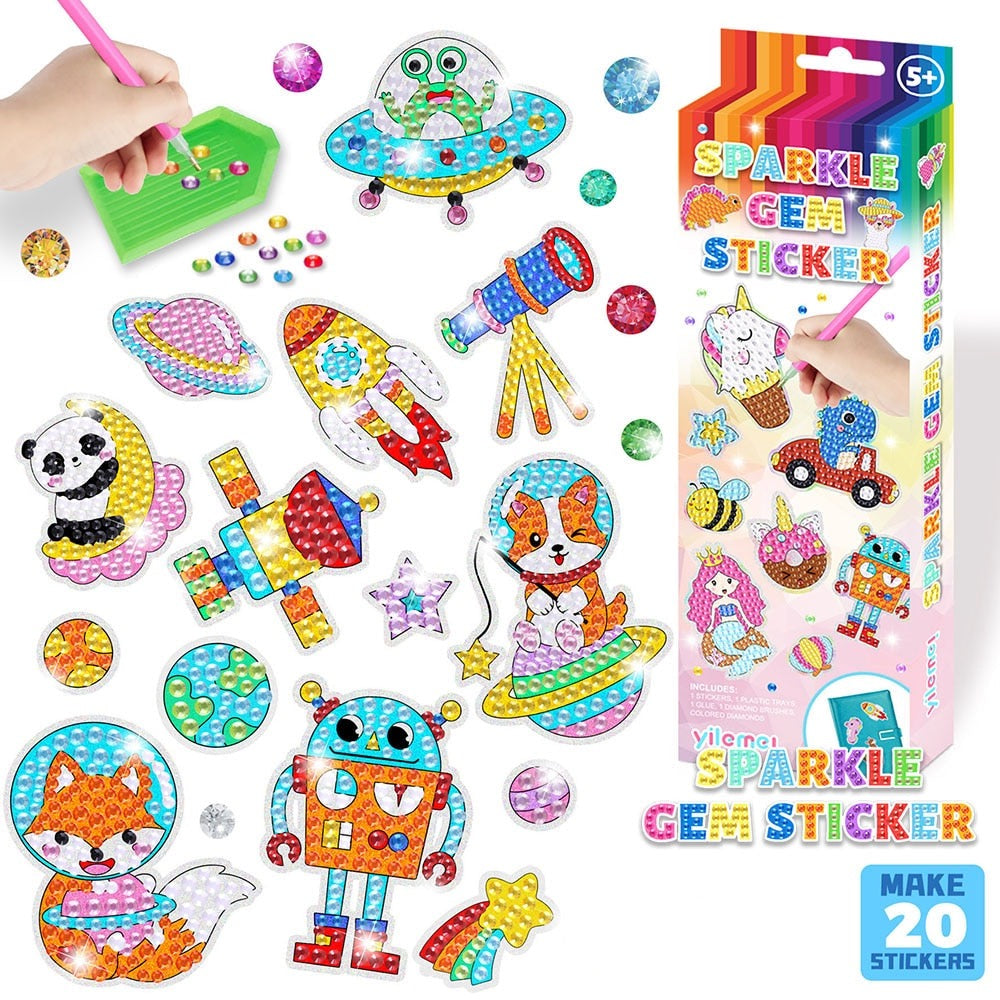 KrystalKids™ - Diamantmalerei für Kinder (50% RABATT)