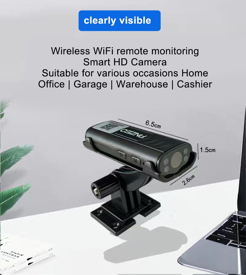 Mini Smart Home Wifi Kamera™ - Schützen Sie Ihr Zuhause jederzeit und überall!