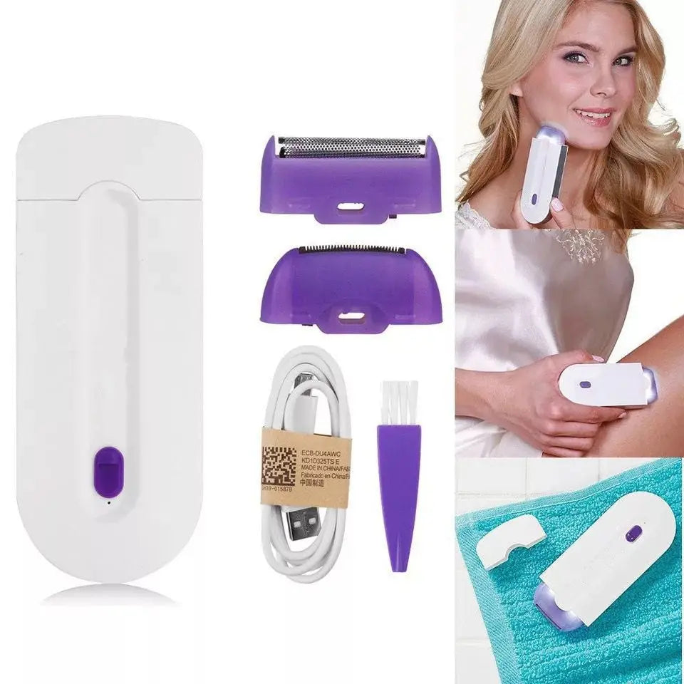Glowelle™ – Elektrischer Blaulicht-Haarentferner für Frauen